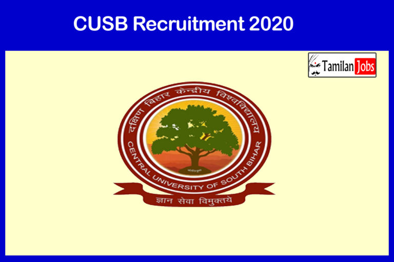 CUSB Recruitment 2020 Out – Apply For Junior Video Editor Jobs