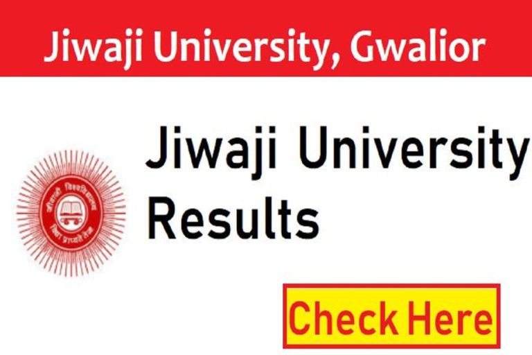 Jiwaji University Results 2020