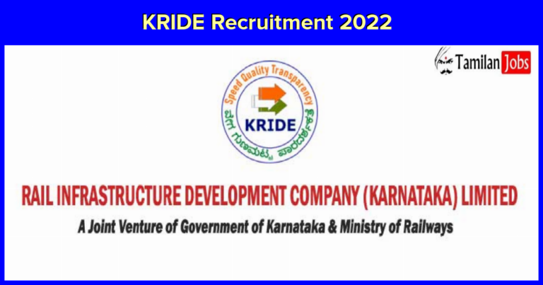 KRIDE Recruitment 2022 – Sr. Executive/ Executive Jobs, 21 Posts! Offline Application
