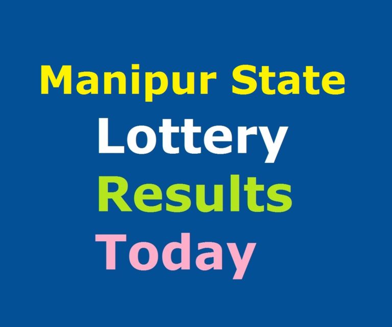 Manipur State Lottery Result Today