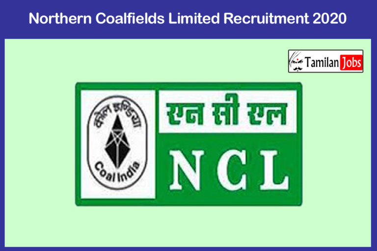 Northern Coalfields Limited Recruitment 2020 Out – Apply Online 512 Technician, Supervisory Jobs