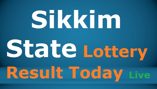 Sikkim State Lottery Result Today Live