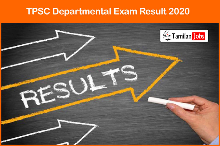TPSC Departmental Exam Result 2020