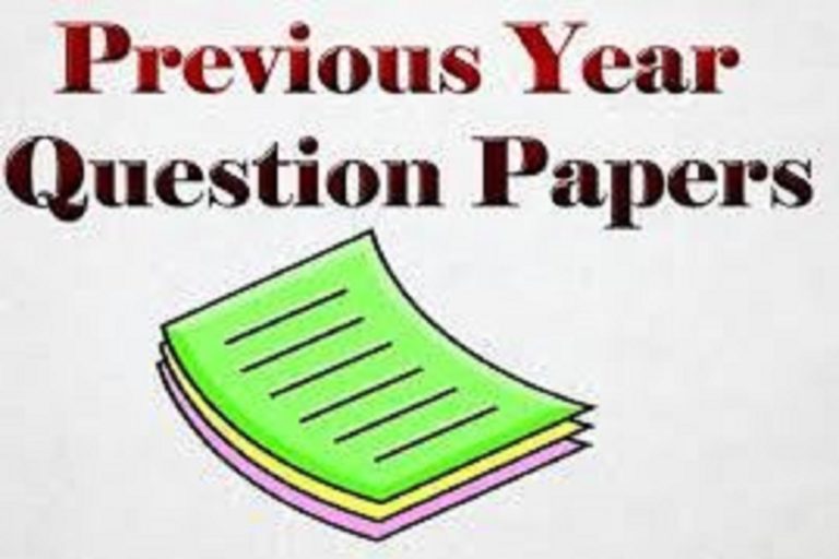VSUPGCET Previous Question Papers