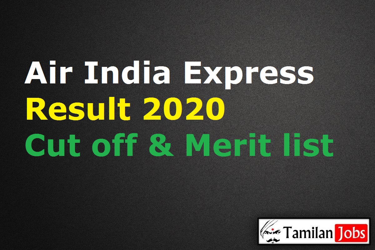 Air India Express Result 2020