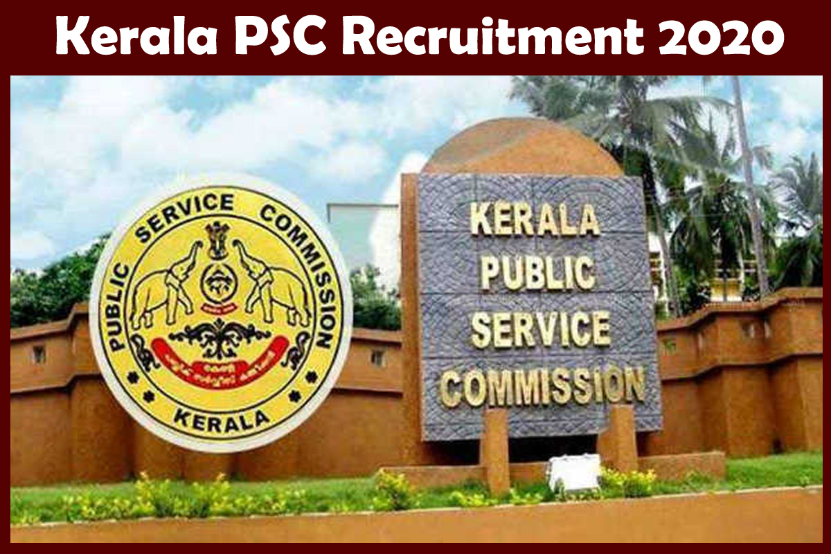 Kerala Psc Recruitment 2020