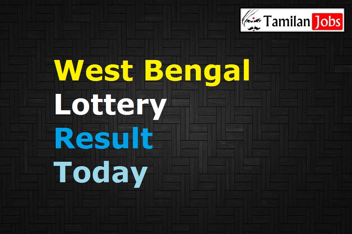 West Bengal State Lottery Result Today