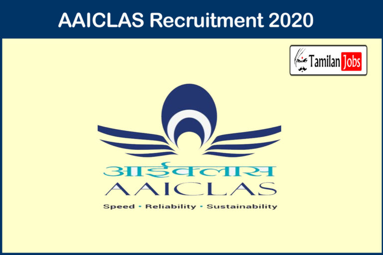 AAICLAS Recruitment 2020