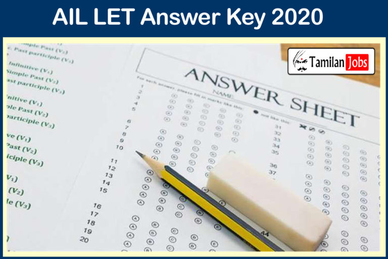 AIL LET Answer Key 2020