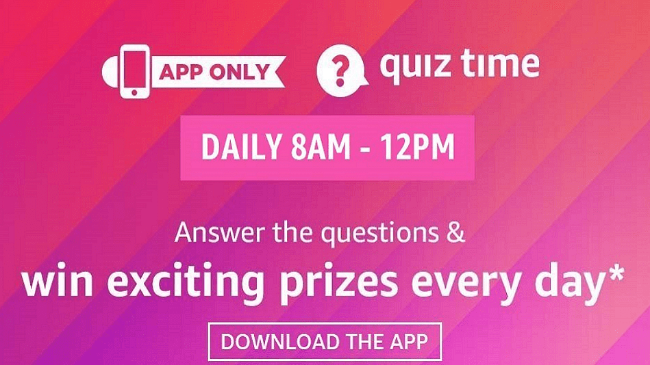 Amazon Quiz Answers Today 10.9.2020 - Tamilan Jobs Amazon Quiz Answers Today 10.9.2020