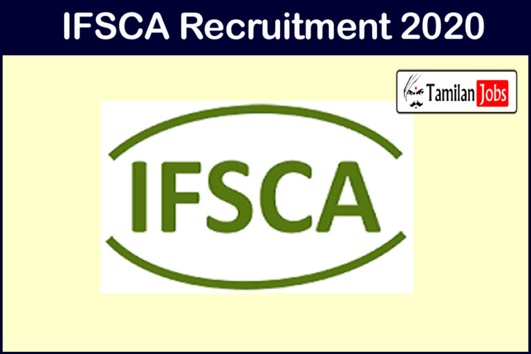 IFSCA Recruitment 2020
