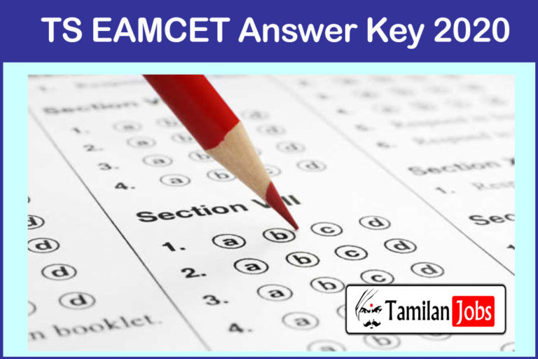 TS EAMCET Answer Key 2020