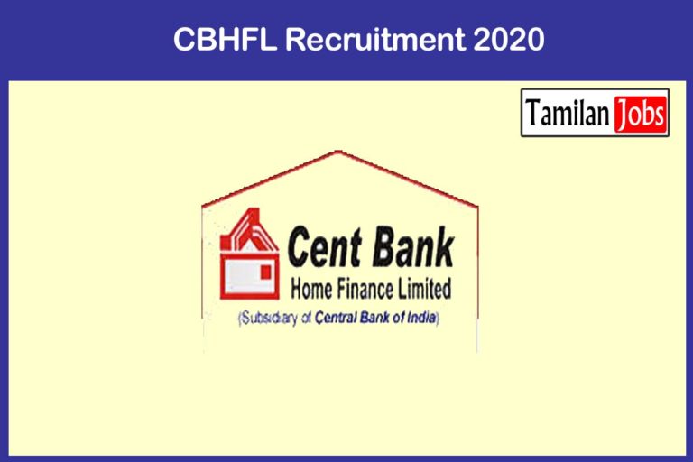 CBHFL Recruitment 2020