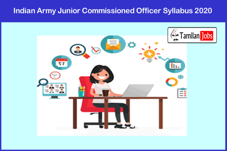 Indian Army Junior Commissioned Officer Syllabus 2020