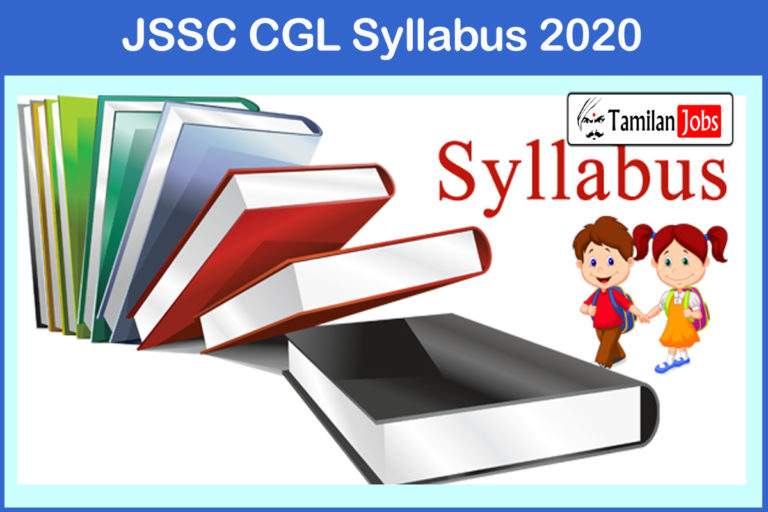 JSSC CGL Syllabus 2020 Download