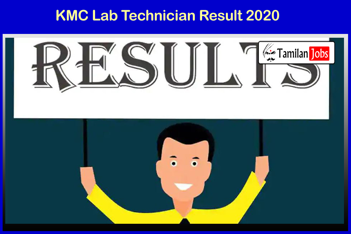 KMC Lab Technician Result 2020