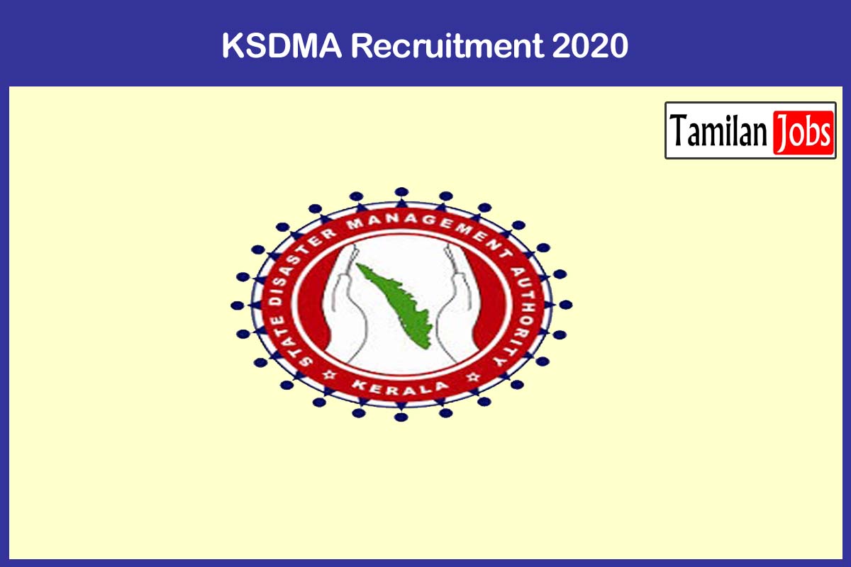 KSDMA Recruitment 2020