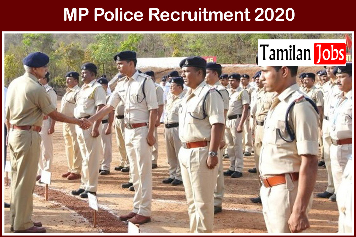 Mp Police Recruitment 2020