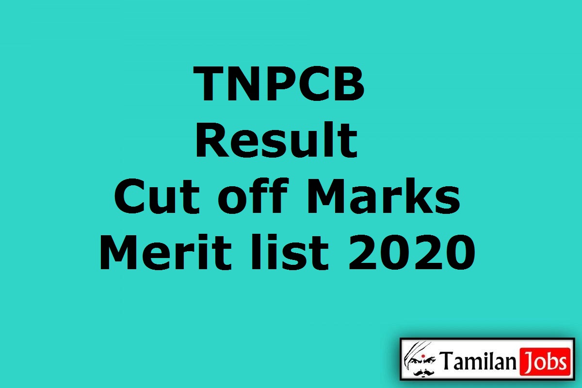 TNPCB Result 2020