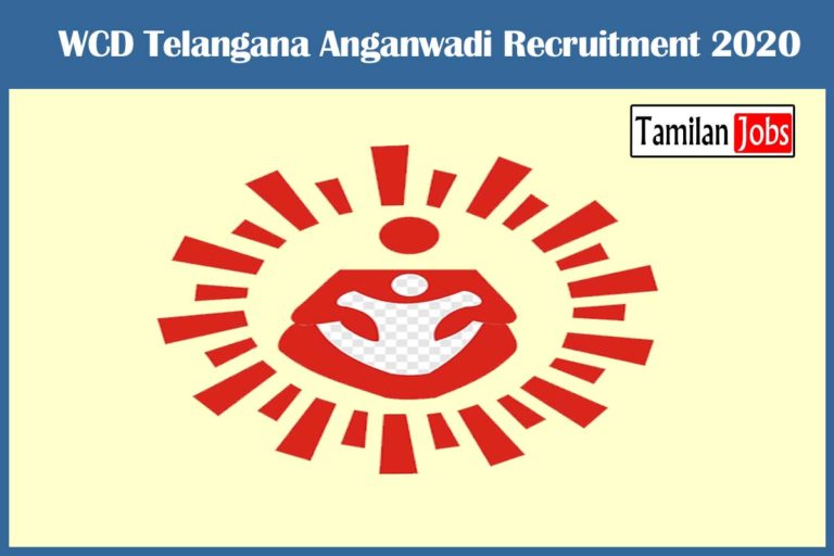 WCD Telangana Anganwadi Recruitment 2020