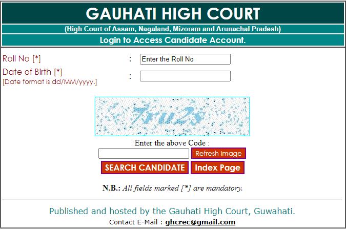 Assam Judicial Service Grade Iii Admit Card 2020