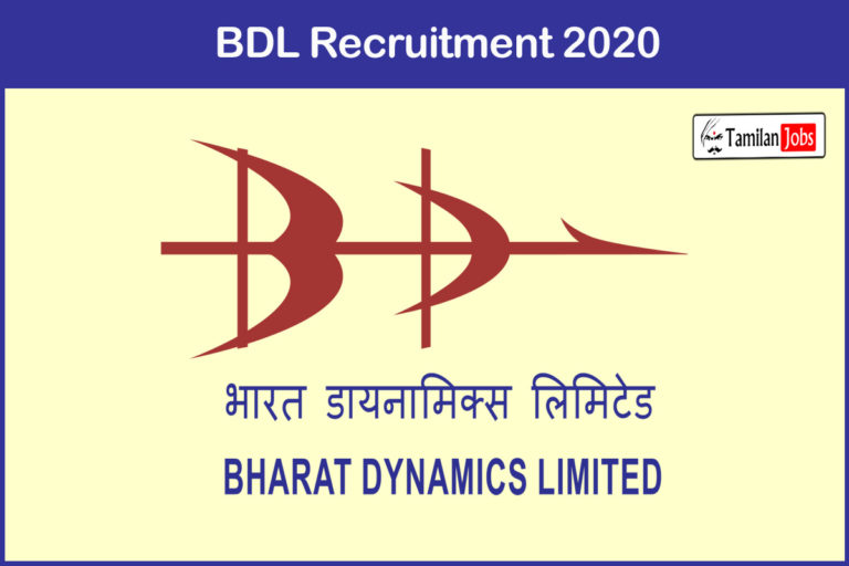 BDL Recruitment 2020