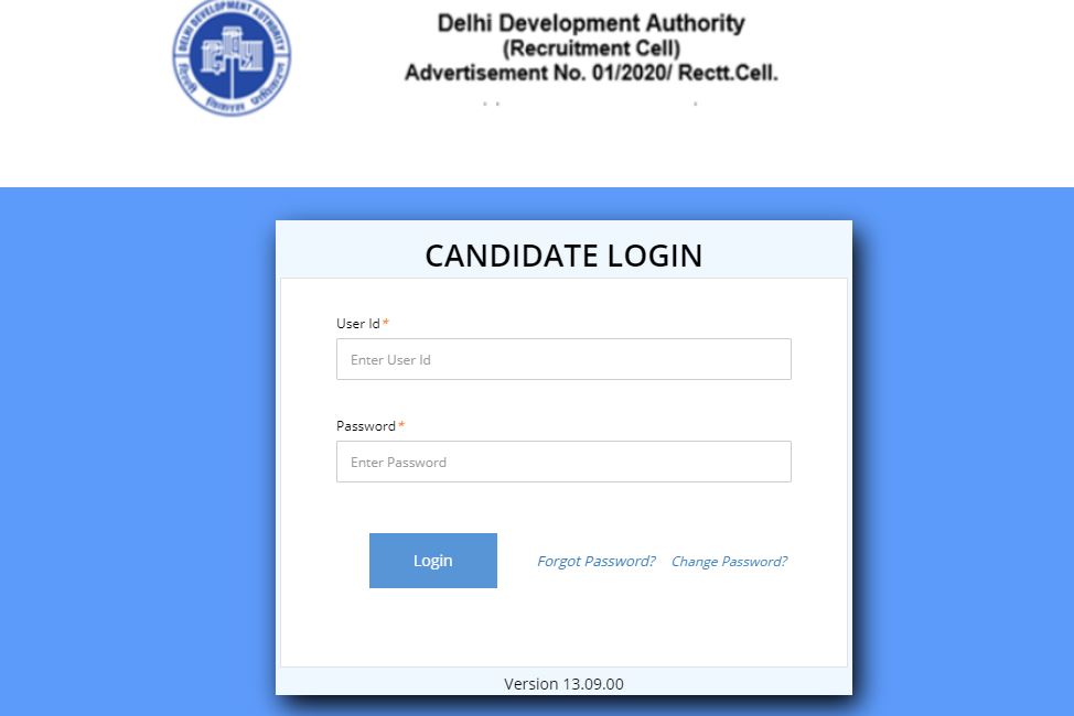 DDA Stenographer Admit Card 2020