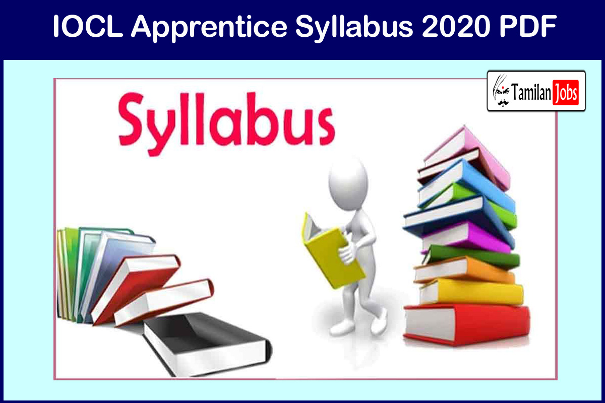 IOCL Apprentice Syllabus 2020 PDF