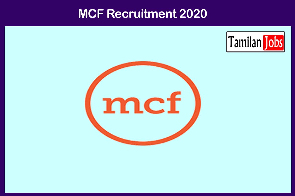 MCF Recruitment 2020