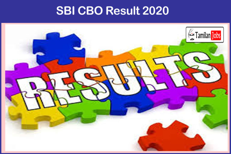 SBI CBO Result 2020