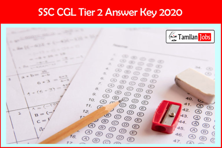 SSC CGL Tier 2 Answer Key 2020