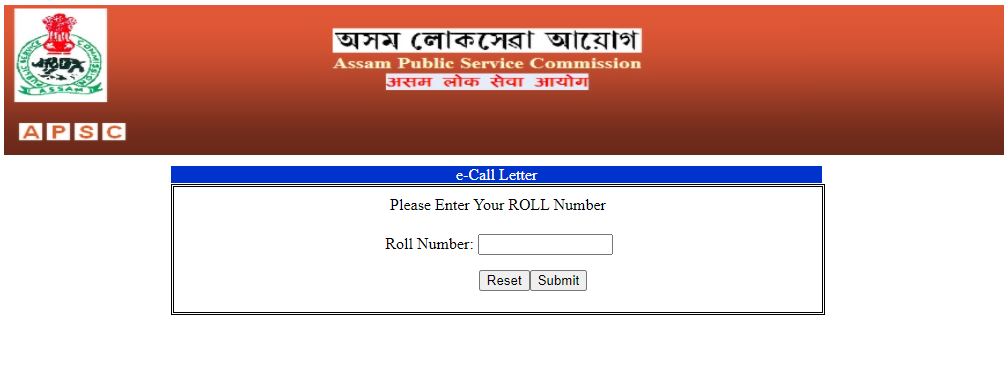 Apsc Ae Admit Card 2020