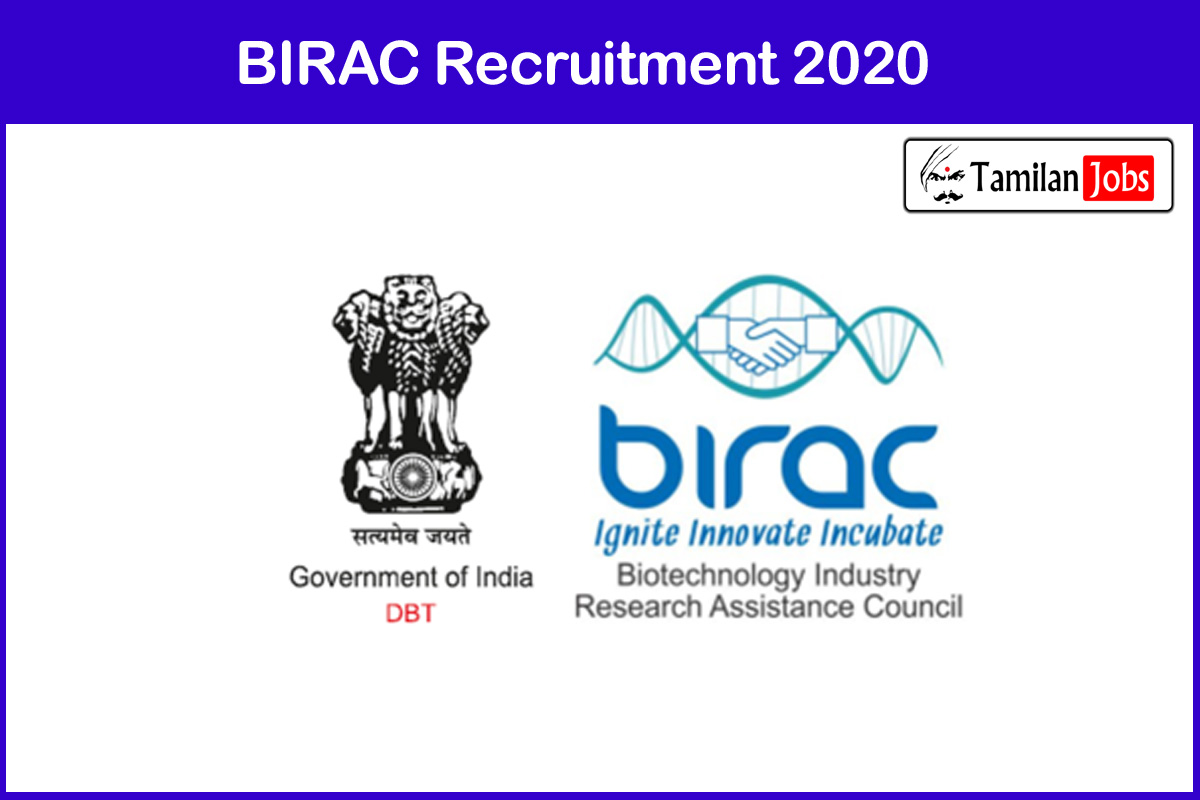 Birac Recruitment 2020