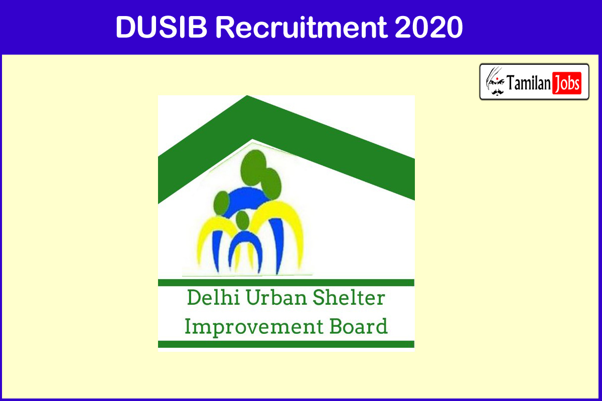 DUSIB Recruitment 2020