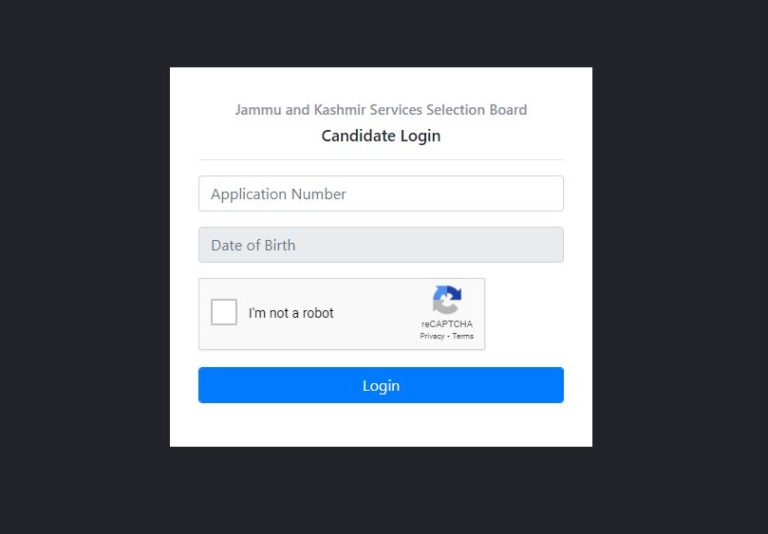 JKSSB Junior Assistant Admit Card 2020 (OUT), Junior Scale Steno, Tabla Assistant Exam Date