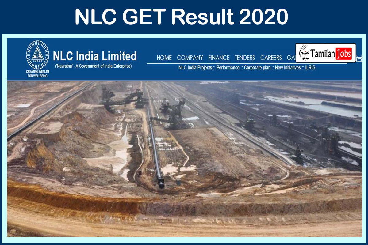 NLC GET Result 2020