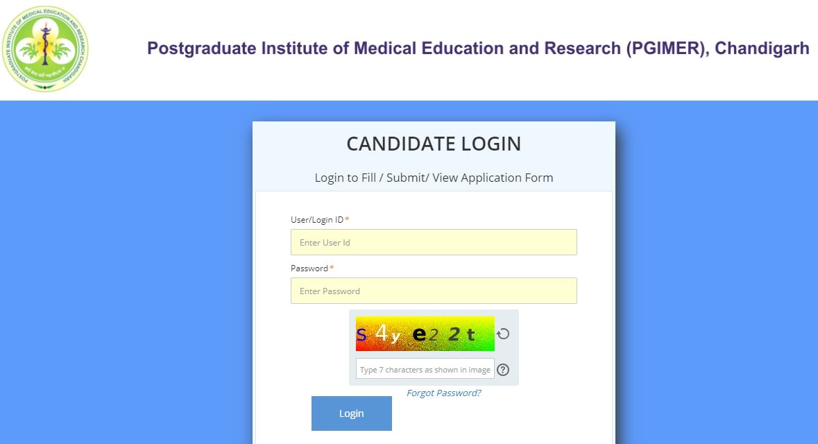 PGIMER Security Guard Grade-II Admit Card 2020