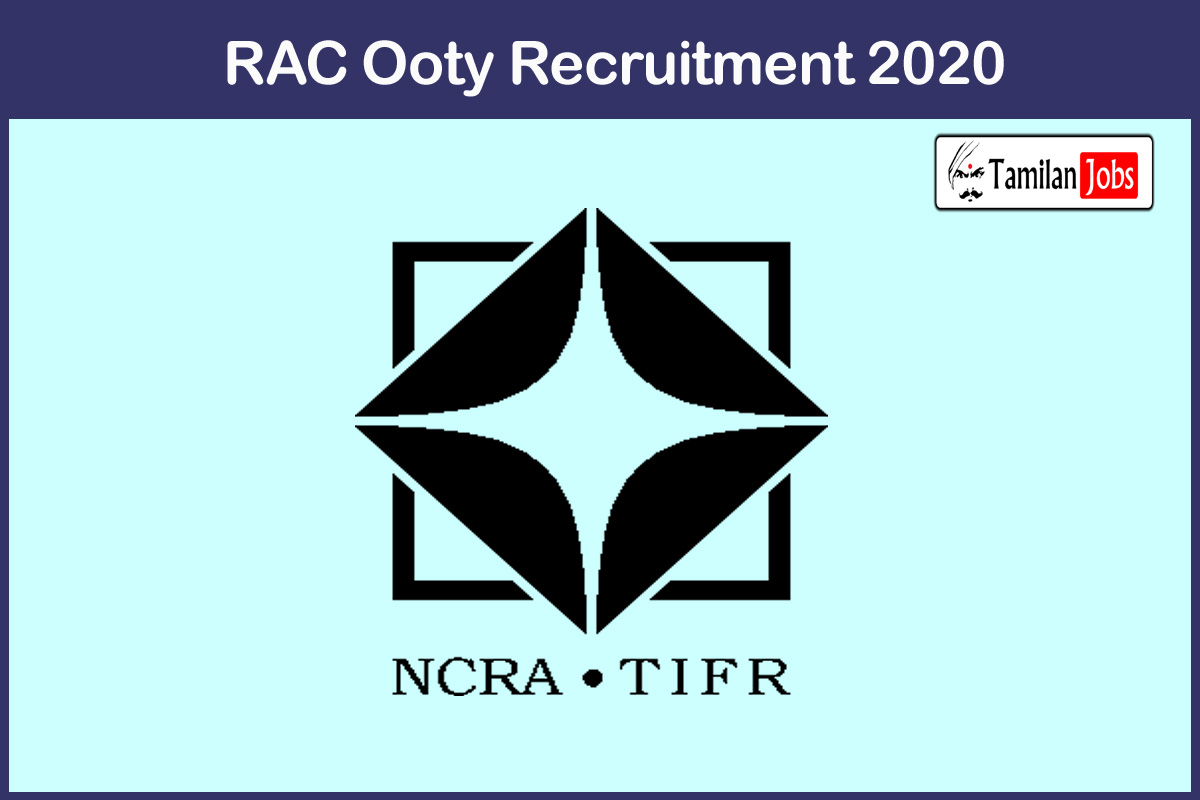 RAC Ooty Recruitment 2020