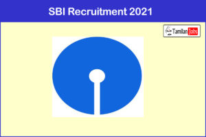 SBI Recruitment 2021