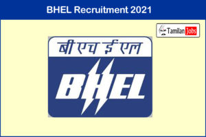 Bhel Jhansi Recruitment 2021