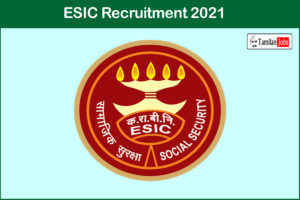 Esic Recruitment 2021