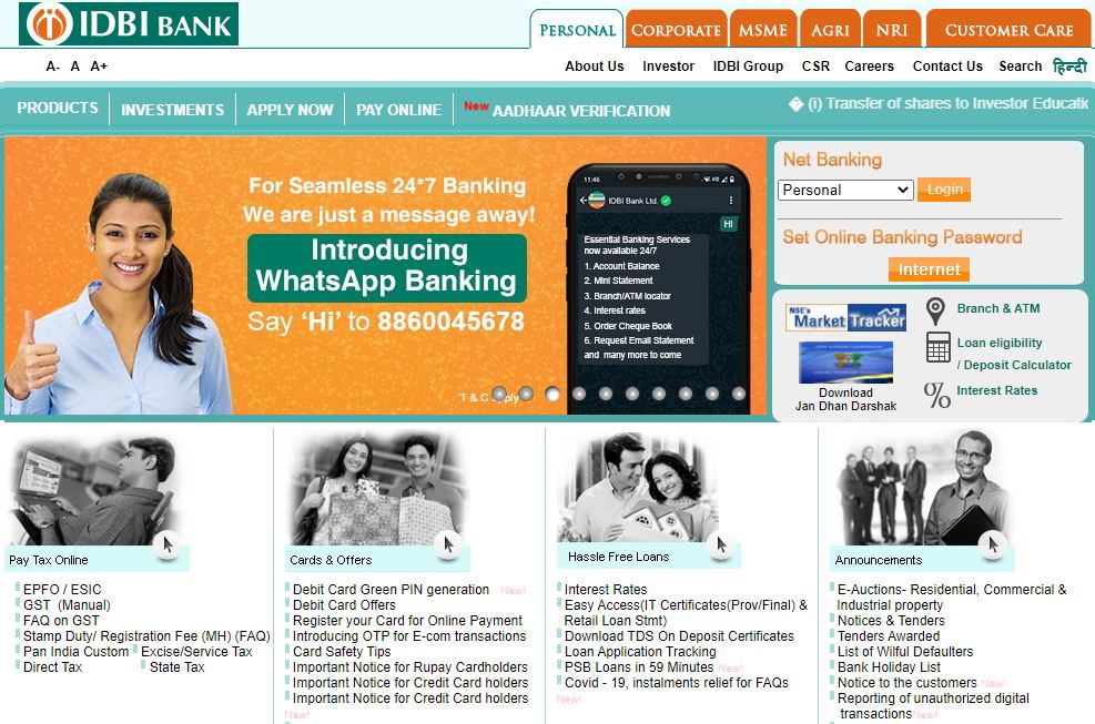 IDBI Bank SCO Admit Card 2021