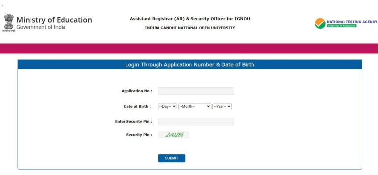 IGNOU Assistant Registrar Admit Card 2021