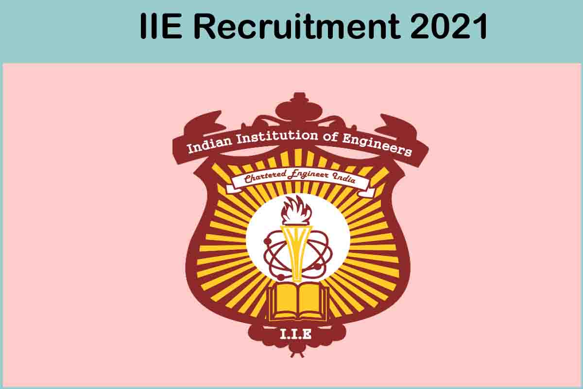 IIE Recruitment 2021