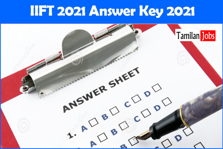 IIFT 2021 Answer Key 2021