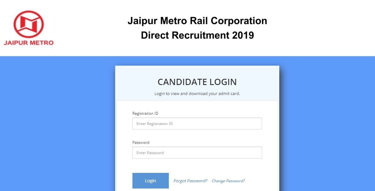 JMRC Maintainer, Junior Engineer Admit Card 2021