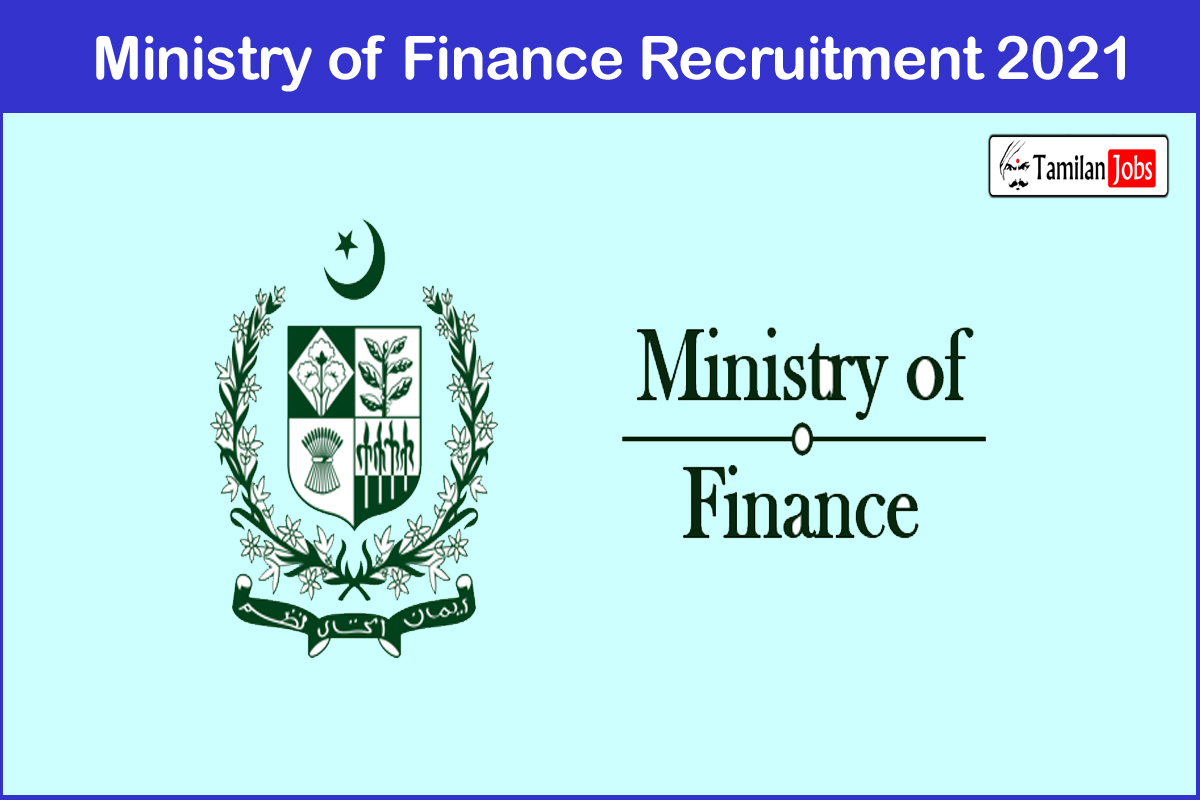 Ministry of Finance Recruitment 2021