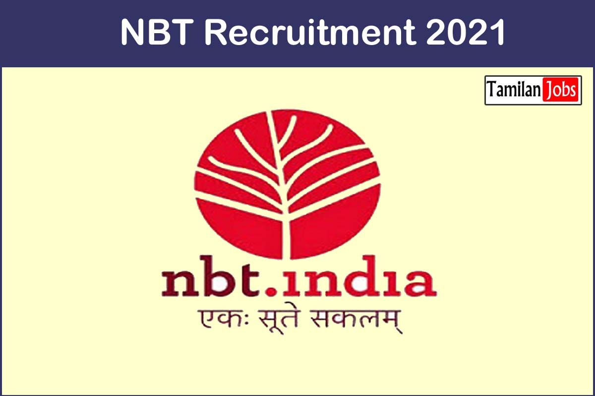 Nbt Recruitment 2021