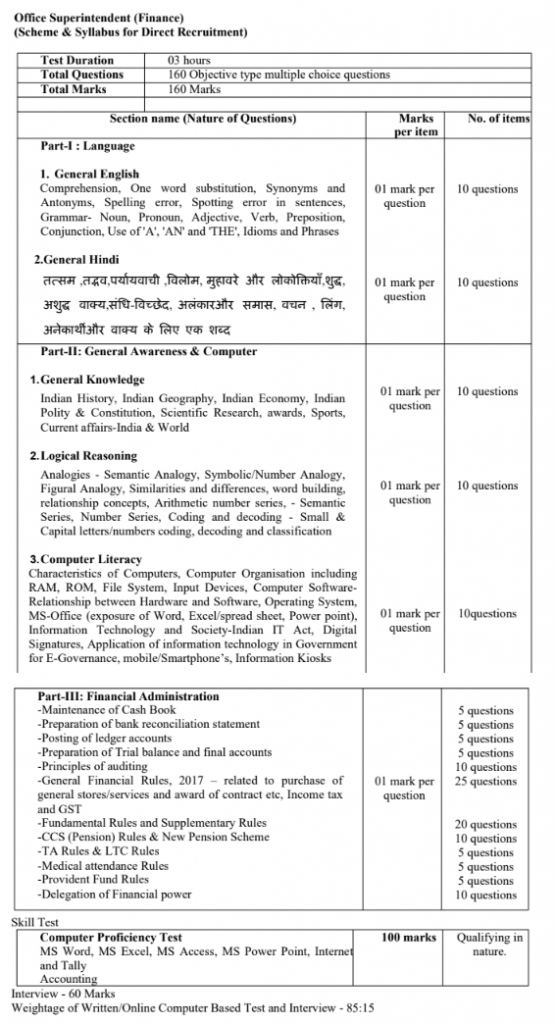 Ministry Of Tribal Affairs Syllabus 2021 Pdf, Steno, Office Assistant, Mts Exam Pattern