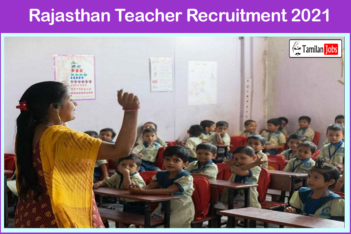 Rajasthan Teacher Recruitment 2021